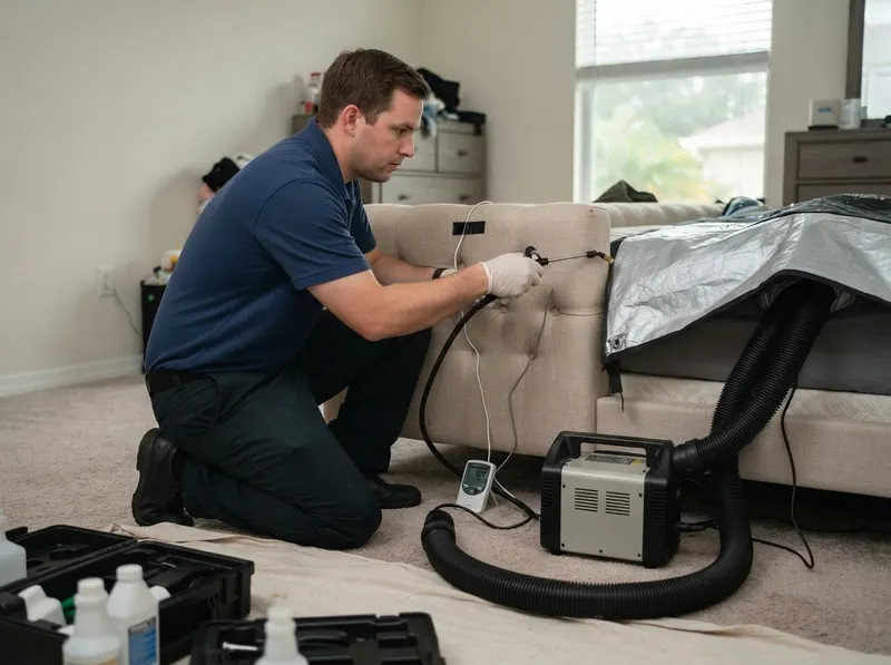 Bed Bug Heat and Chemical Treatment in Tampa, FL