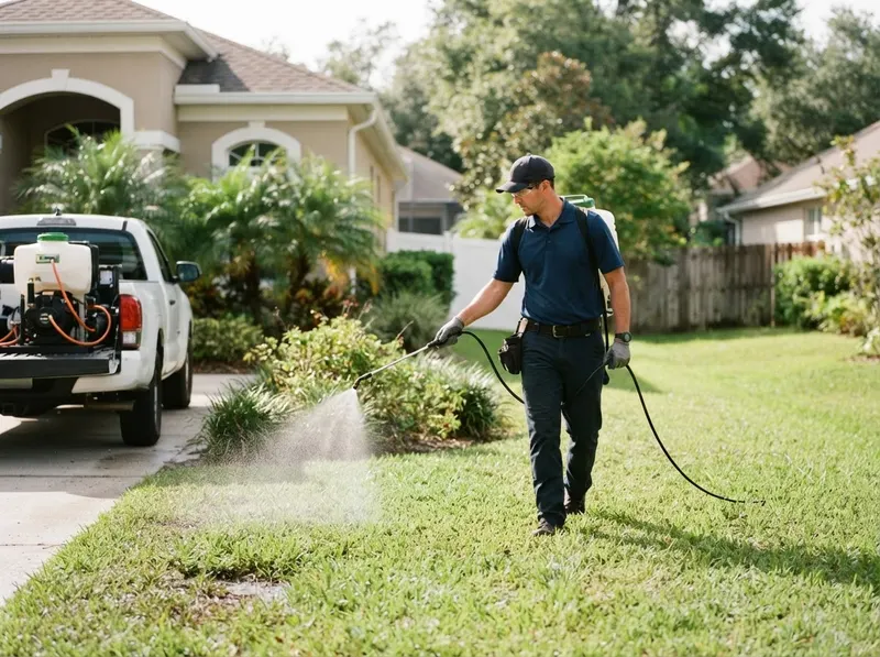 Flea and Tick Lawn Treatment in Tampa, FL