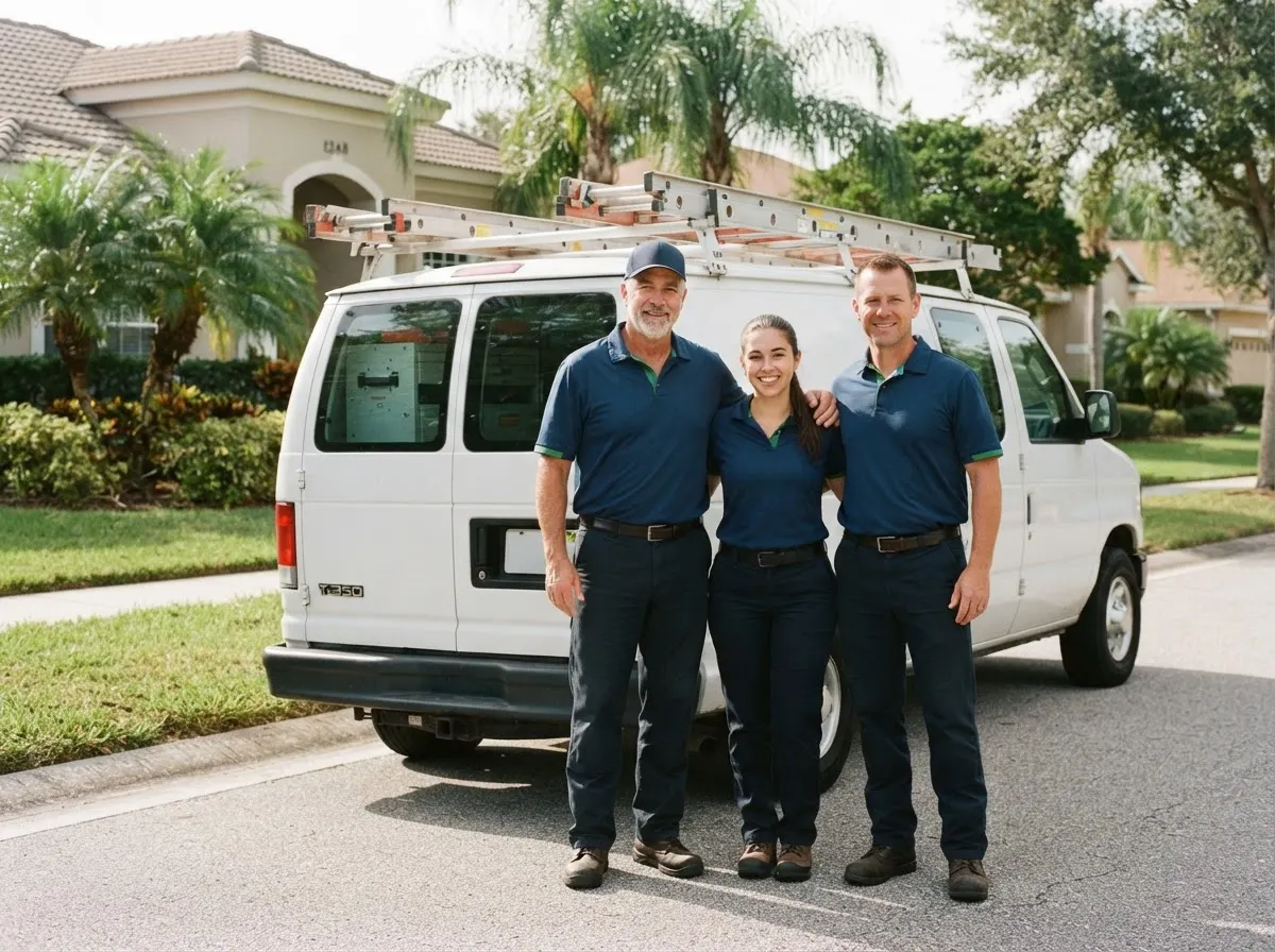 The Gulf Finch Pest Control team, pest control service in Tampa, FL